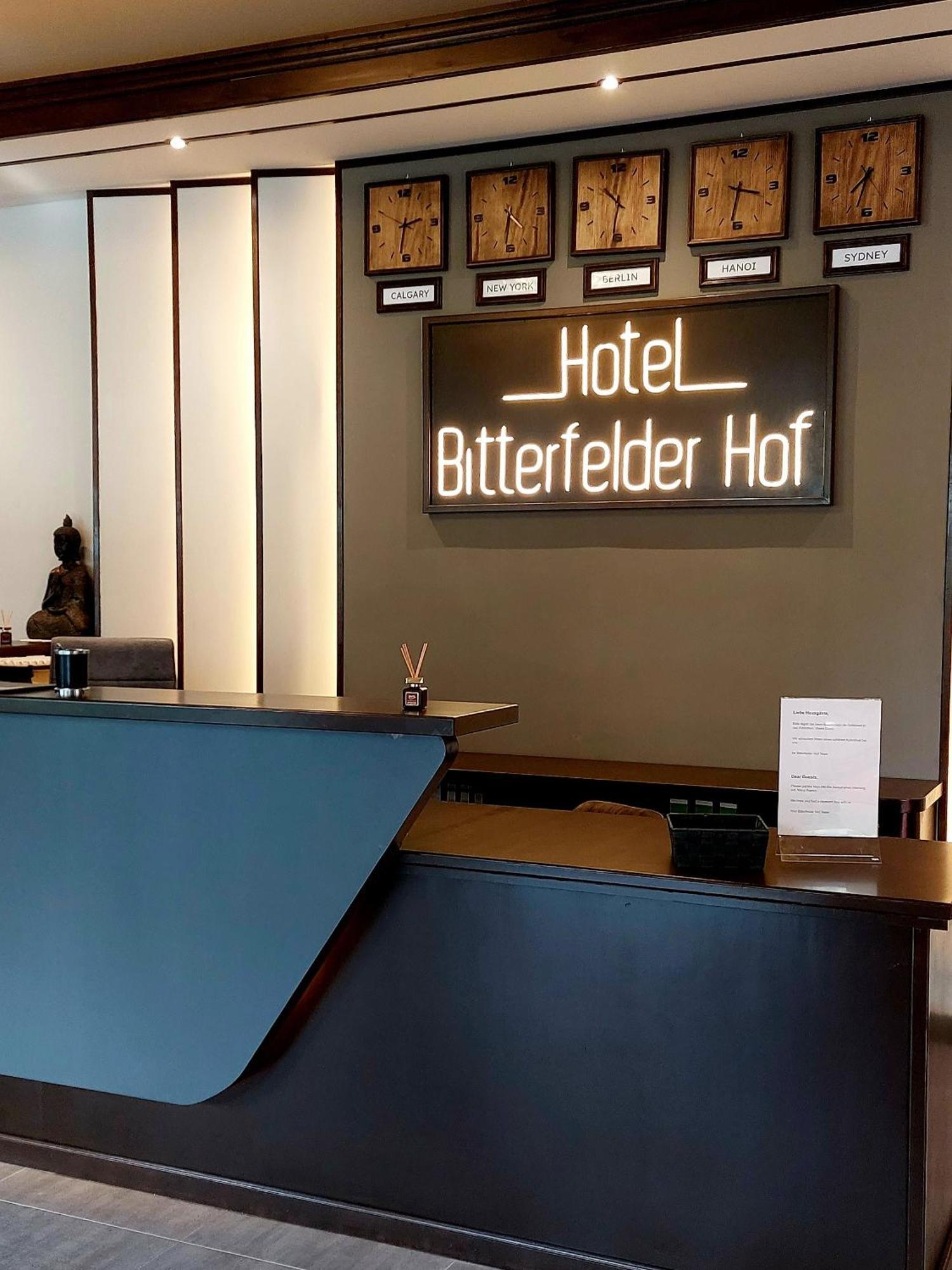 Hotel Bitterfelder Hof Ngoại thất bức ảnh